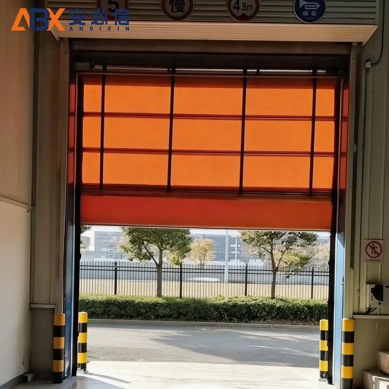 石家庄市软帘堆积门
